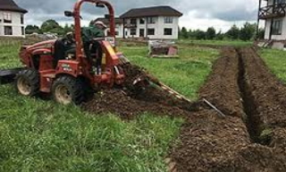 Копка траншей для водопровода в Малгобеке: цена за метр от 940 руб.