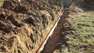 Копка траншей для водопровода в Малгобеке: цена за метр от 940 руб.